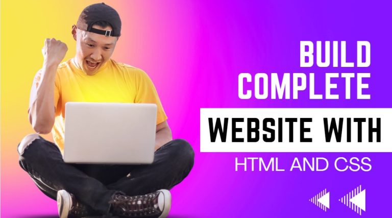 Build Amazing Websites HTML, and CSS